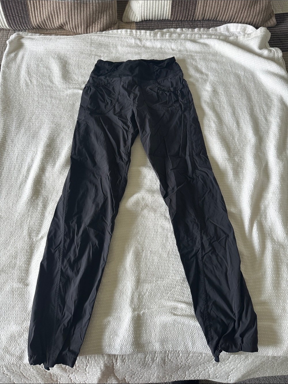 Prana Summit Black Straight Leg Pants XS